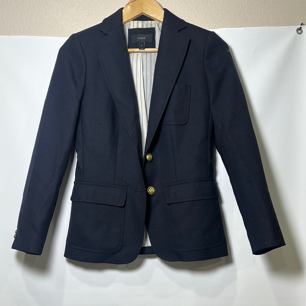 J. Crew Midnight Blue Blazer